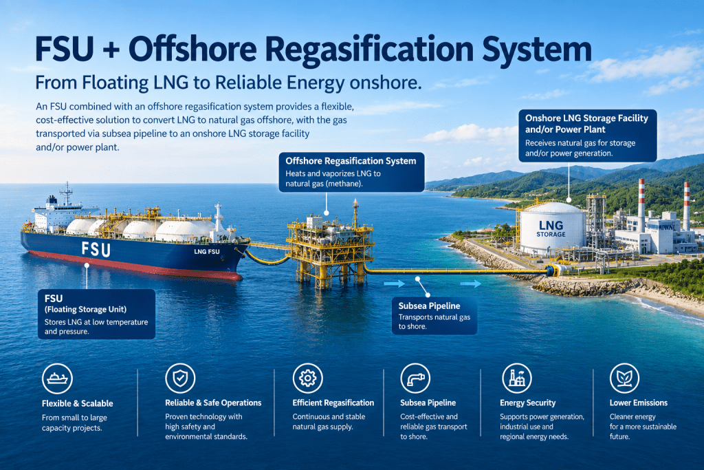FSU, LNG offshore regasification solutions